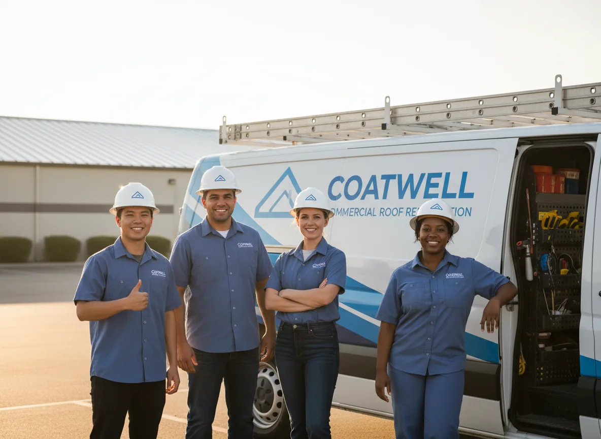 Commercial roof coating company in Wisner, LA